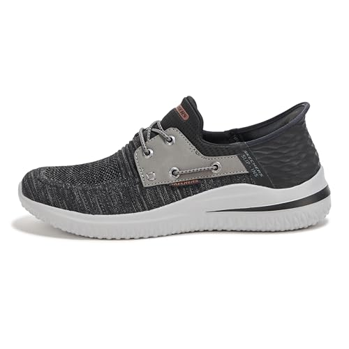 Image of Skechers Men's Streetwear Delson 3.0 - Roth Low Profile Bungee Lace Slip-Ins