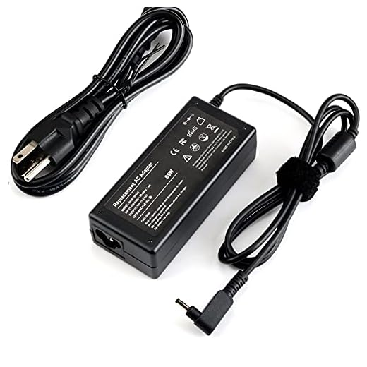 65W AC Laptop Charger for Acer Chromebook R11 14 15 CB3-111 CB3-131 CB3-431 CB3-532 CB3-532-C47C CB3-532-C8DF CB3-431-C5EX N15Q9 A13-045N2A A11-065N1A N15Q8 N16Q1 Power Adapter Supply Cord