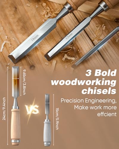 SakerNeo 25-Piece Wood Carving Kit