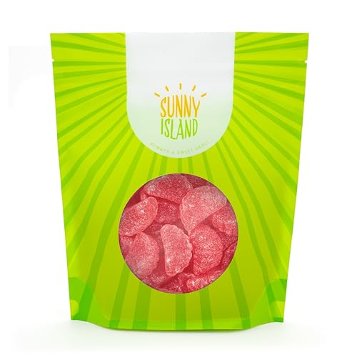 Cherry Slices Jelly Candy | 2 Pound Bag | Soft Sugar Dusted Fruit Slices with Classic Cherry Flavor | Fruit Jellies for Candy Buffets, Decoration, and Party Favors