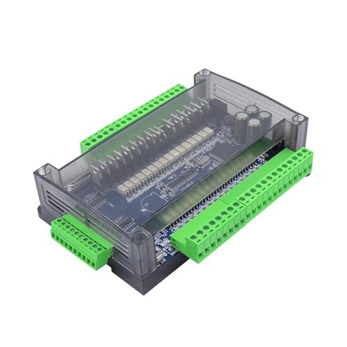 PLC FX3U-32MT salida transistor DC24V con entradas analógicas 6AD 2DA 3