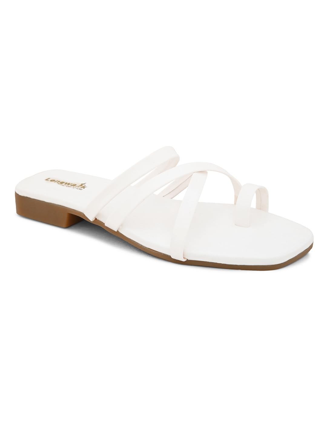 Longwalk Women Casual Flat Sandals White-W-2410 (B0CZ425MZ8) Amazon Price History, Amazon Price Tracker