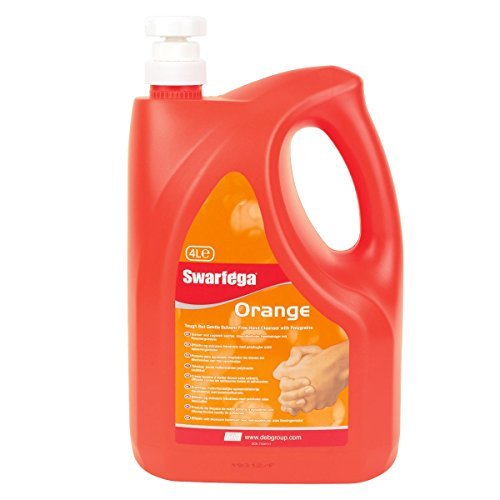 Swarfega  Orange Hand Cleaner Pump Pack 4ltr by Swarfega  