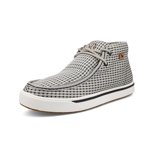 Image of Twisted X Men's Kicks, Moc Toe, Black & White Multi, 9 W