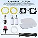 Podoy P3314 PP4218A Carburetor for Poulan Chainsaw Parts P4018 PR4218 P3416 P3816 PL3314 Carburetor Rebuild Kit Compatible with Poulan Pro 18″ 35cc 42cc Chainsaw Craftsman 358.350990 Walbro 0402 WTA30