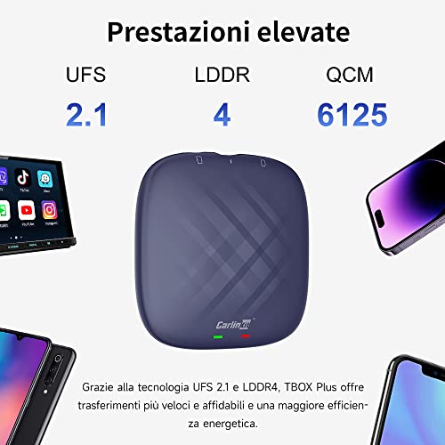 CarlinKit Android 13 CarPlay AI BOX, 8 GB+128 GB
