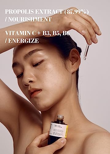TOUN28 Propolis Vitamin C B3 B5 B6 Serum 1.01 fl.oz / 30ml | Nutrient Face Serum for Dry and Tired Skin | With Propolis Extract and Pure Vitamin C | Allergen-free and Cruelty-free - Image 5