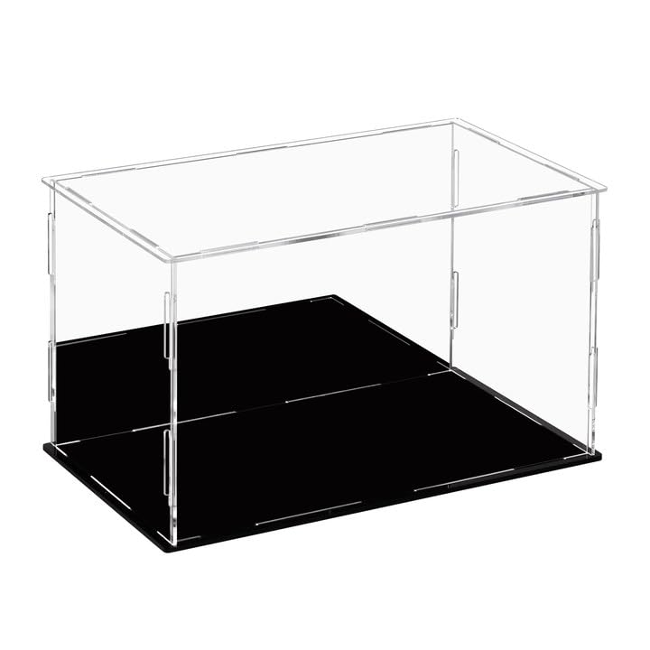 Vetrina In Acrilico Per Collezione 27x27x30cm – Espositorio Trasparente Antipolvere Per LEGO, Funko Pop, Action Figure