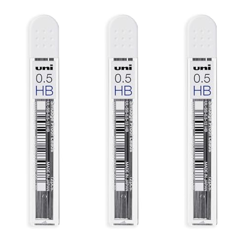 Portemine uni-ball Kuru Toga mines 0.5mm HB recharge graphite x36