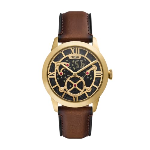 Image of Fossil Men's Watch, Townsman Automatic Stainless Steel Watch for Men