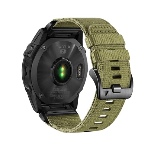 [PLYYQZM] 22 26MMiC҂ݎvxgAGar min ɍ Tactix7pro Fenix 8 E 7X 7 Pro 6X 6 5X 5Plus\荇rxgɓKp(Army Green,22mm(Epix Gen 2))
