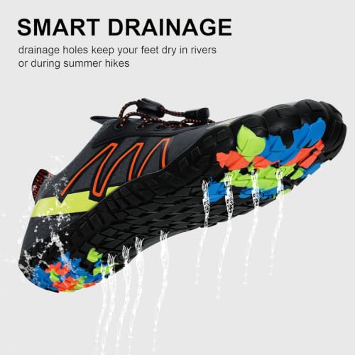 Image of Hike Barefoot Shoes Women Men Non-Slip Healthy Breathable Fashion Trail Running Womens Mens Wide Toe Zero Drop Water Shoe