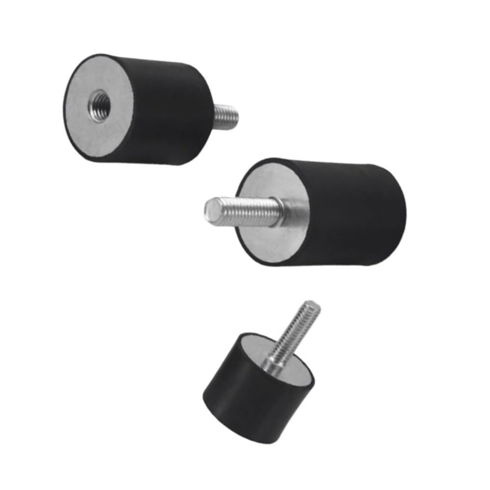 Amortisseur de choc type VD 15x15 M5, plot antivibratoire et isolateur de vibration en caoutchouc