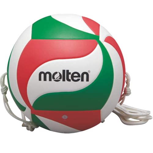 Molten VM9000 Volleybäll, White/Green/Red, 5