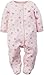 Carter's Baby Girls Footie 115g069, Pink Floral, Newborn