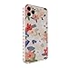 Produktbild DAMAIA DMKJFFF Nette Aquarell Blumen Quadratische Rahmen Telefonkasten für iPhone 12 11Pro Max 7 8 Plus x xr xs Max Liebe herzseitig weiche Silikonabdeckung (Color : T1, Material : for iPhone 7)
