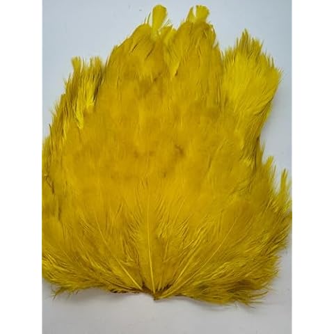 A Grade Dyed Hen Saddle Fly Tying Feathers Cover