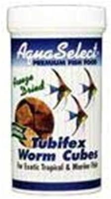 Blue Ribbon Pet Products Freeze-Dried Tubifex Worm Cubes 15g