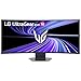LG 39GX950B-B 39-inch Ultragear evo 5K2K WUHD (5120 x 2160) OLED Curved Gaming Monitor, Dual-Mode,165Hz, 0.03ms, NVIDIA G-Sync, FreeSync Premium Pro, DisplayHDR True Black 500, HDMI, DP, USB-C, Black