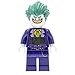 Lego Batman 9009341 The Joker Kids Minifigure Alarm Clock | Purple/Green | Plastic | 9.5 inches Tall | LCD Display | boy Girl | Official