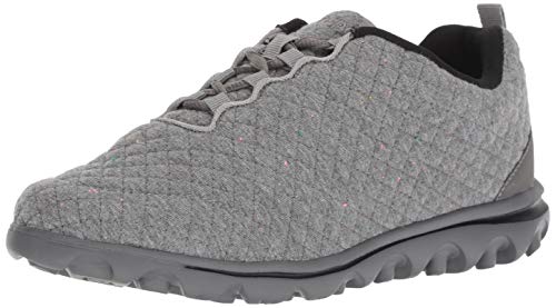 Propét Womens TravelActiv Woven Fashion Sneaker