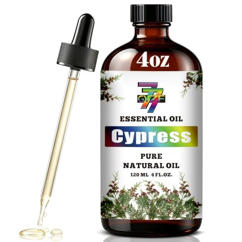 Image of Cypress Essential Oil for Diffuser,Massage - 4 fl oz