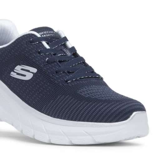 Skechers Fashion Fit 150384 Moonlight Glow Marine Chaussures de Sport pour Femme en Tissu, bleu marine, 40 EU