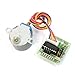 ZHONGJIUYUAN 5sets MCU DIY 4 Phase 5 Wires Stepper Motor 5V with UL2003 Driver Board 28mm x 20mm (DT)