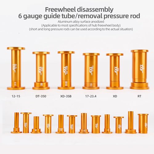 CooMeng Premium Bike Hub Bearing Press & Removal Tool Kit - Compatible with DT Swiss EXP, DT350, XD, NOVATEC - MTB & Road Bicycle Repair Tools by CooMeng - Image 5