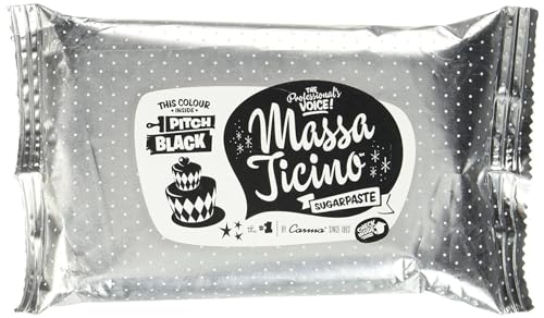 Torten Deko Shop Masa Ticino Tropic - Masa (250 g), color negro