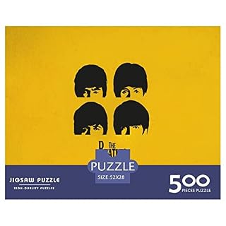 The Beatles Casse-tête De 500 Pièces pour Adultes Enfants-Groupe de Rock Musique Casse-tête 500 Jouets De Puzzle De Bricolage pour Tableau Décoratif 500pcs (52x38cm) - Les Beatles, Paul McCartney, John Lennon, RIngo Starr, George Harrison The Beatles Casse-tête De 500 Pièces pour Adultes Enfants-Groupe de Rock Musique Casse-tête 500 Jouets De Puzzle De Bricolage pour Tableau Décoratif 500pcs (52x38cm) – Image 2