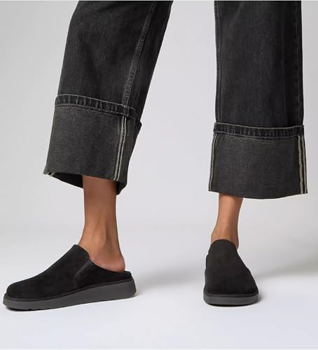 Image of FitFlop Gen-FF Elasticated Suede Mules