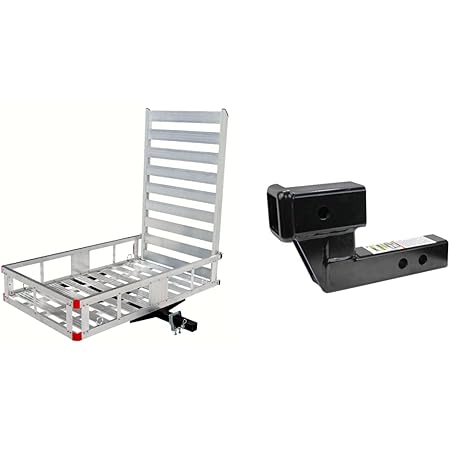 Amazon.com: MaxxHaul 80779 50” x 29.5” Trailer Hitch Mount Aluminum ...