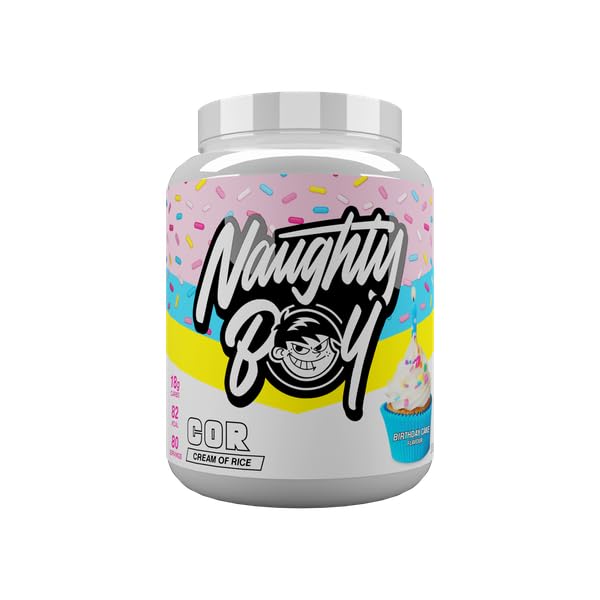 Crème de riz Naughty Boy 80 portions glucides sains sans sucre pour le sport