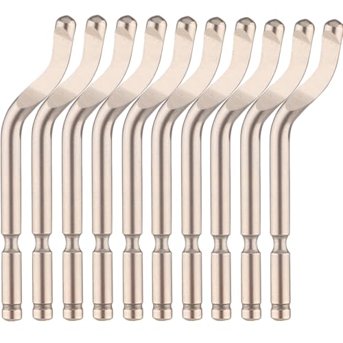 10PCS Cobalt Deburring Blades BS1018 S100 - High-Speed Steel Burr