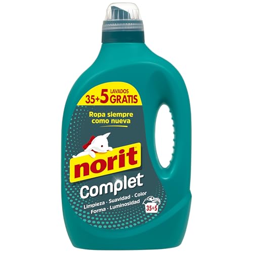 NORIT No Brand Complet - Lessive Liquide pour Tout Linge 35 Lavages 2ml - Nettoyage et Entretien Maximaux pour Tous Vos Linge