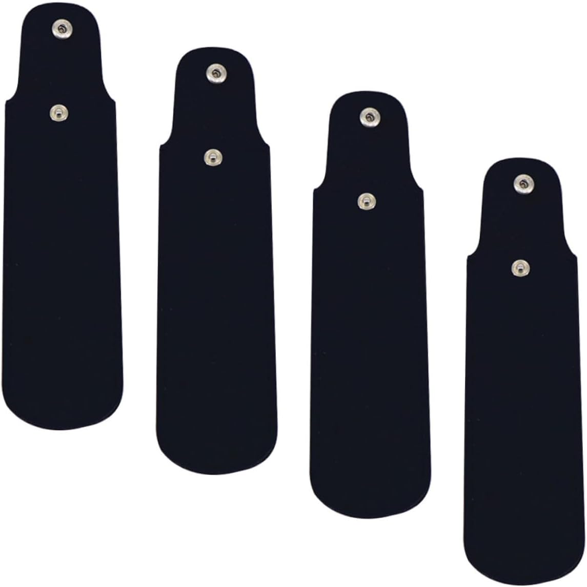4pcs Harmonica Leather Case Faux Leather Storage Bags for Harmonica for Travel and Performance