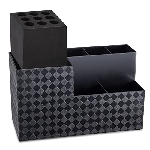 Noverlife Hairdressing Scissors Holder Shears Block, Barber Shop Scissor Organizer Stand, Hairdressing Tools Storage Box for Hairstyling Combs Clips Brushes, Salon Barber Scissor Holder Rack - Image 5