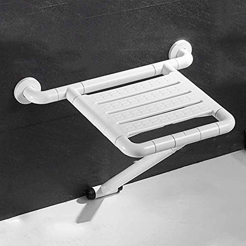 Tabourets de bain pliants au mur pour sécuriser la douche
