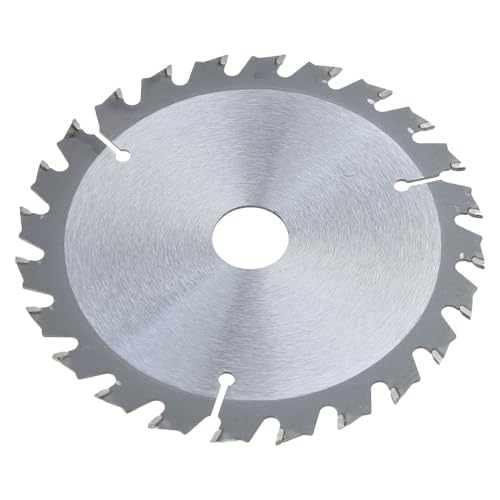 AXTZWKL 125mm/140mm Cutting Disc 24 Teeth TCT Circular Saw Blade For Wood Plastic Metal Rotating Cutting Tools 24 Teeth Saw Blade (125MM)