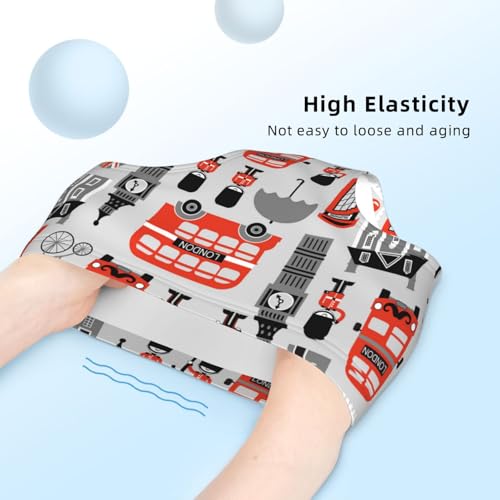 London Street Doodles Elements Girls' Underwear Soft Cotton Little Girls Panties Comfort Briefs4