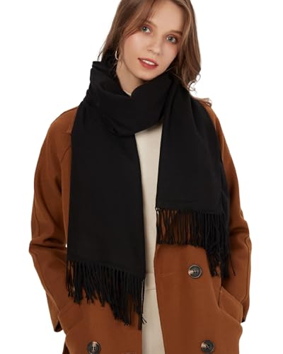 Turnshine Pashmina Shawl Wrap Soft Cashmere Feel Blanket Scarf for Women Wedding & Evening Wrap Winter Warm Fashion Scarves