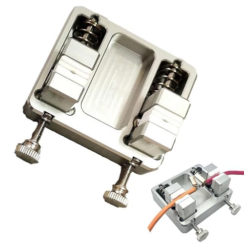 Welding Soldering Station Wire Clamp Fixture Bracket Table for Stable Circuit Board Assembly Fixture Adjustable Suction Bracket Table, Aluminum Alloy DIY Welding Tool