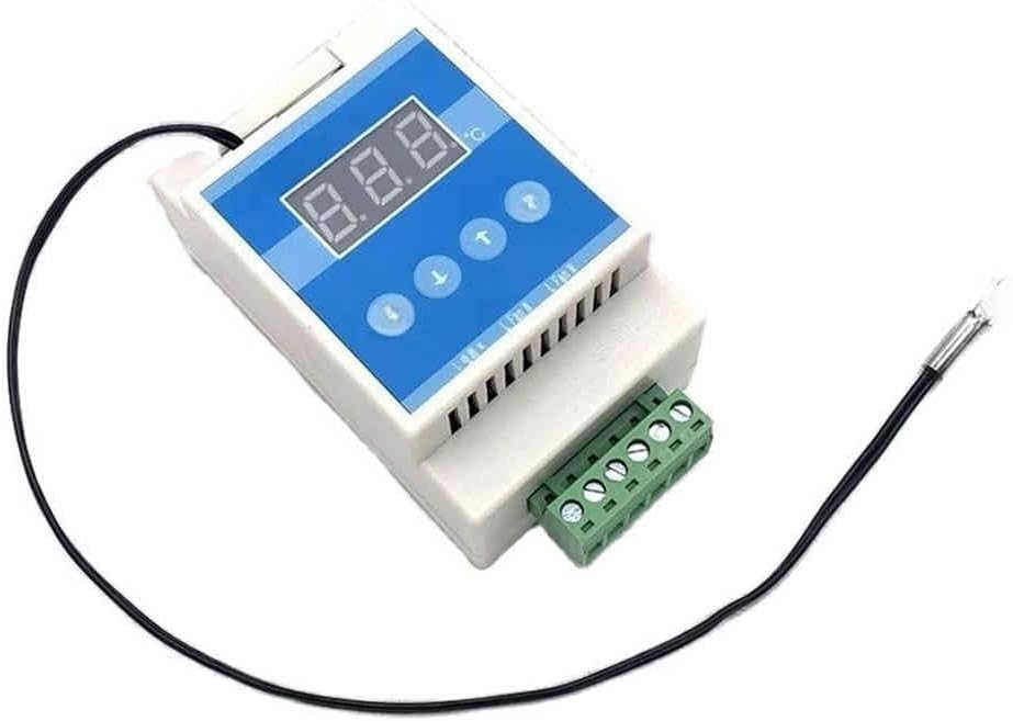 1 szt. Automatyczna regulacja temperatury Regulator prędkości wentylatora dla AC 220 V/110 V-regulowany dla silnika wentylatora i pompy wodnej