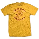 US Marine Corps Shirt for Men | 100% USA Cotton, Crewneck Marines Shirt | US Marine Corps Apparel | Marines Gifts for Men