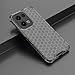 Pzwoxukhov Compatible with Oppo Reno 13 5G Case Cover,Compatible with Oppo Reno 13 5G Honeycomb Anti-Drop Shock-Absorbing Case Black