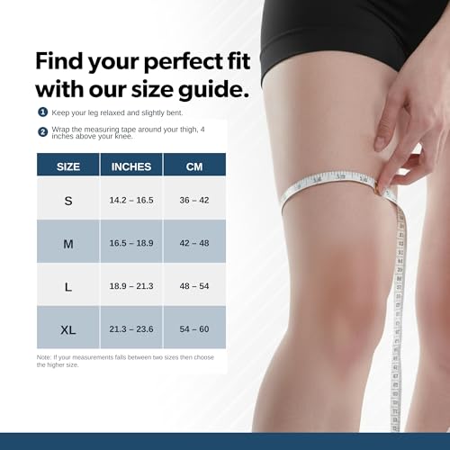 Image of DIRTS Knee Support for Men & Women | Compression Knee Cap for Pain Relief, Arthritis & Injury Recovery | Anti-Slip, Breathable Knee Brace for Gym, Running & Daily Use