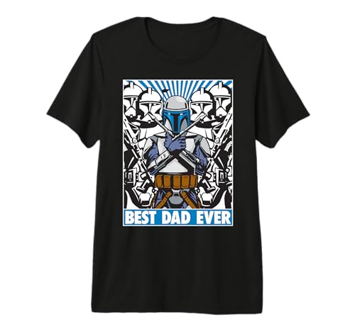 T-shirt Star Wars Jango Fett Best Dad Ever : le cadeau de Fête des Pères idéal