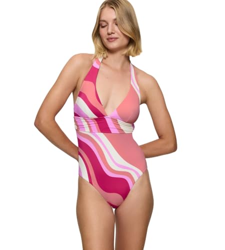 Maillot de bain une pièce rose taille 44 Triumph Summer Mix Match Plunge