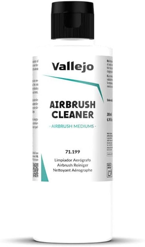 Vallejo - Airbrush Cleaner for Acrylic Paints 200 ml. (6.76 fl.oz.)